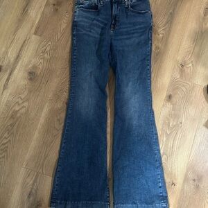 Good American Good Legs Flare Jeans - Blue